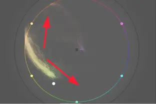 how we want to change the color wheel on the butterfly image