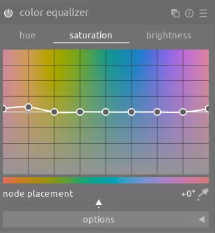 color equalizer module for the complementary image