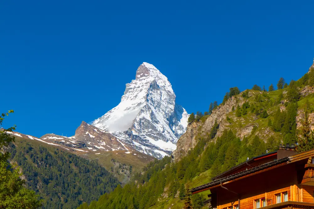 final Matterhorn image developed with AgX