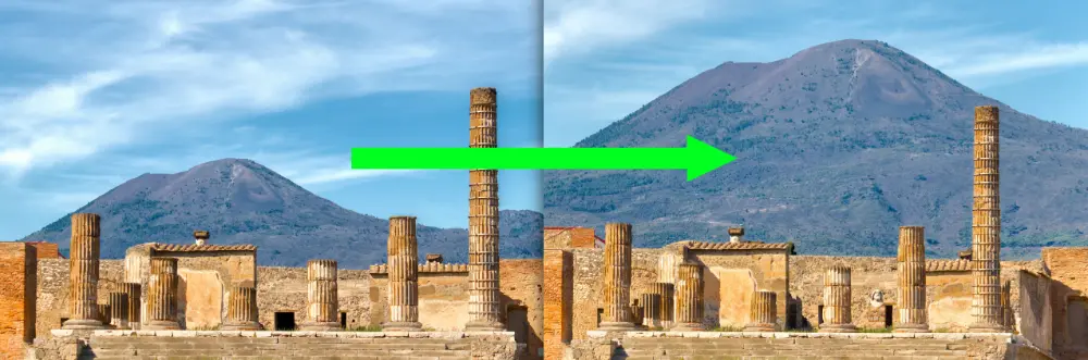 comparing different focal lengths