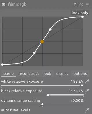 filmic rgb reconstruct tab