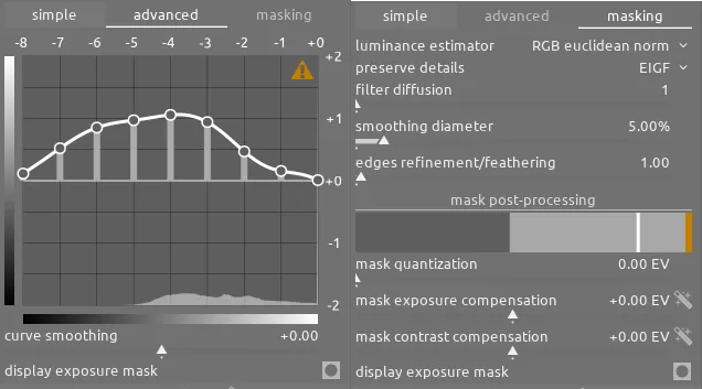 sigmoid version's tone equalizer module