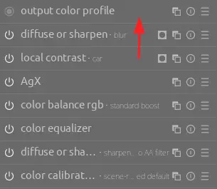 darktable module order and the pixelpipe